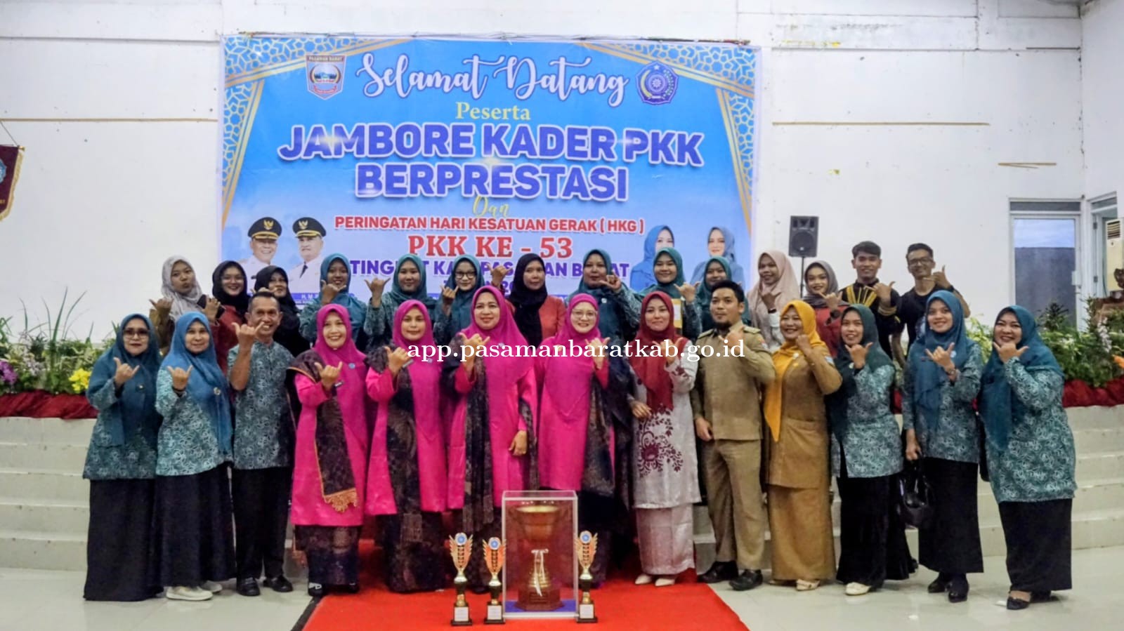 Kecamatan Pasaman Raih Juara Umum Jambore Kader PKK Berprestasi dan HKG ke-53 Tingkat Kabupaten Pasaman Barat